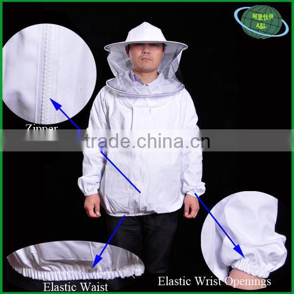 100% cotton bee working suits popular in many countries