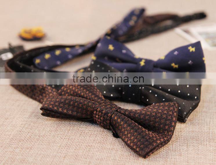 Country Floral Pre-Tied Bow Tie