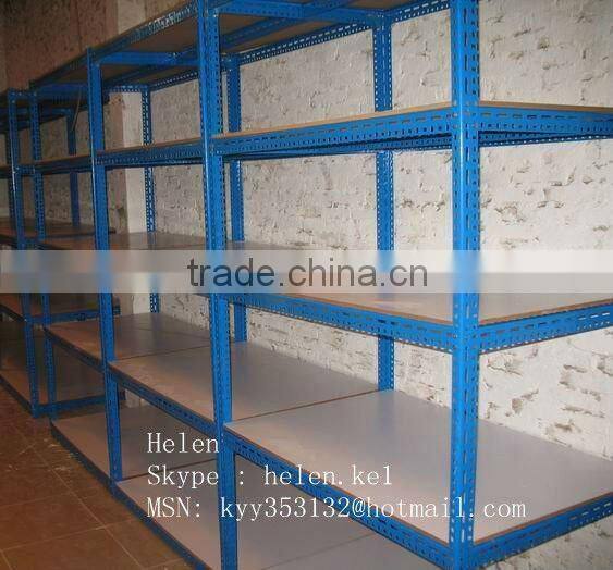 angle steel shelf