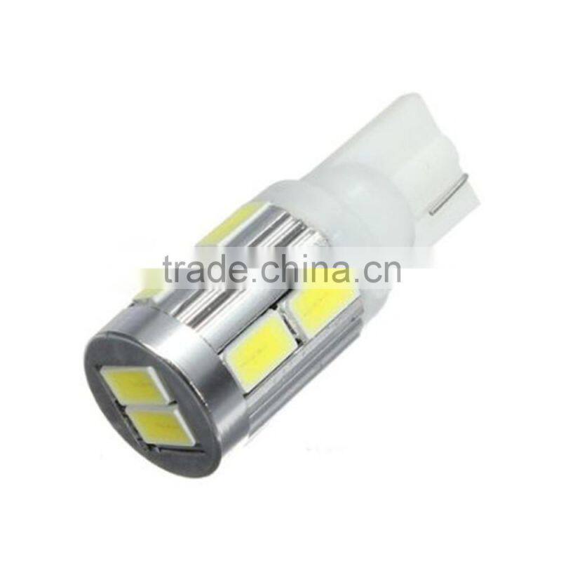 2 x T10 10 SMD 5630 194 501 W5W Car LED Light Bulbs Canbus ERROR Free Lamp White