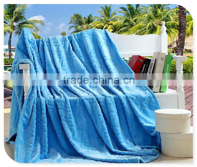 Fashion coral fleece blanket fabric
