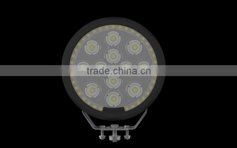 Factory direct offer 8.2" 120W offroad tractor trailer truck Jeep halo LED work light