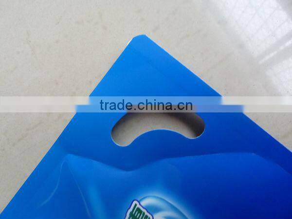 Detergent Stand Up Pouches with Spout