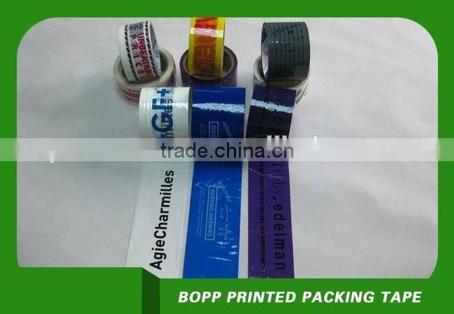carton sealing customized adhesive tape, Logo Printed BOPP Packing Tape