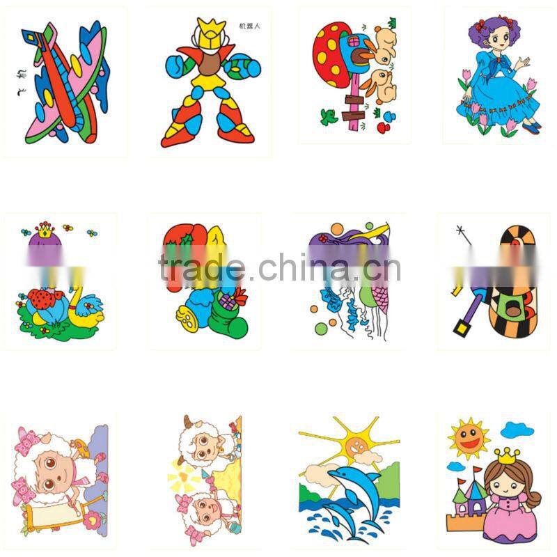 New design colorful sand art, sand art supplies, sand art kits