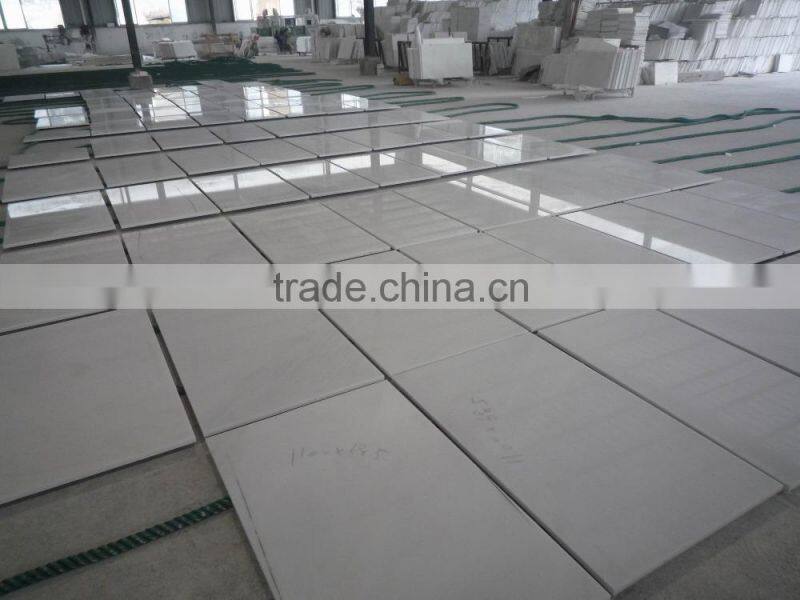 2015 hot selling China Pure White marble