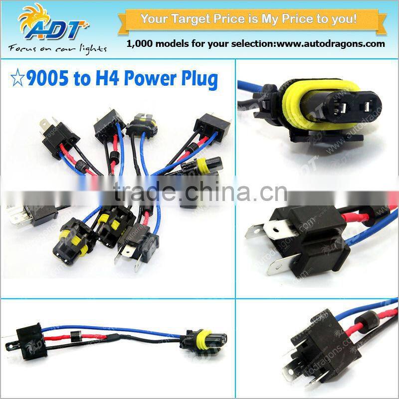 HID Xenon H1 H3 40A Relay Harness Wire Wiring Cable with 20A Fuse