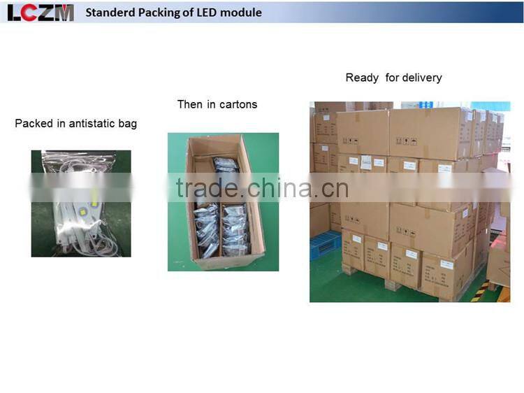 LED square module 4 LEDs per pc red/yellow/green/blue CE/RoHS approved