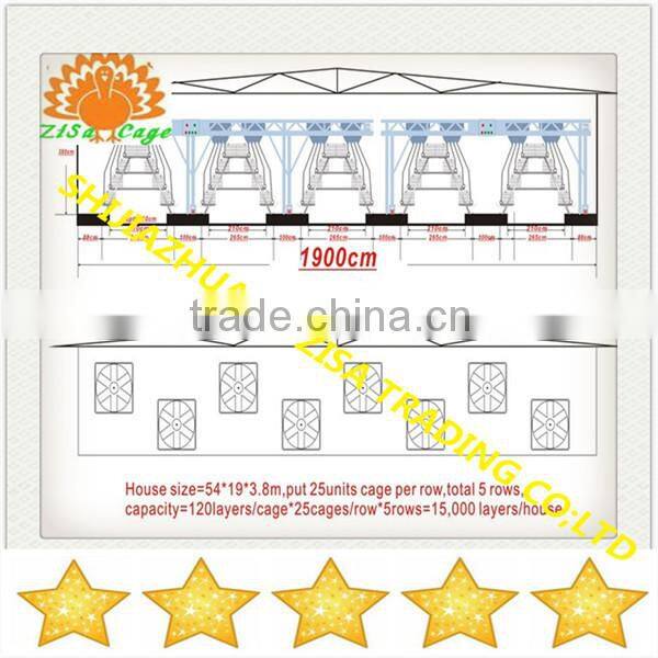 galvanized welded wire chicken cages