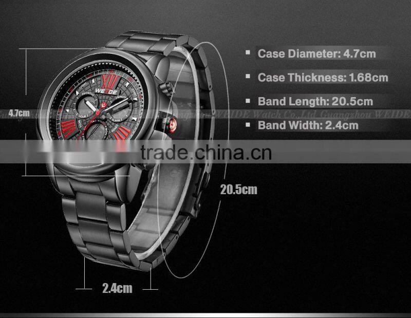 WEIDE Trendy wrist watch Luxury men Wholesle Sport Watch WH3408B-2