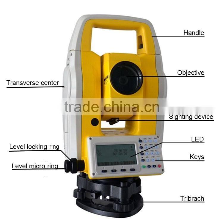 Cheap and Fine Dual-axis Compensation Total Station