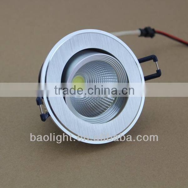 ce rohs saa approved 240v led downlights 5w dimmable downlight 350lm
