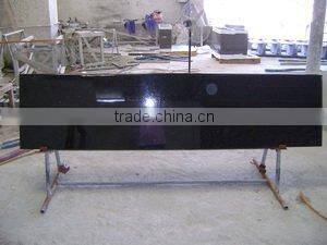 Absolute black granite monument