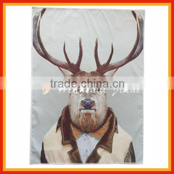 sublimation animal printing microfibre tea towels