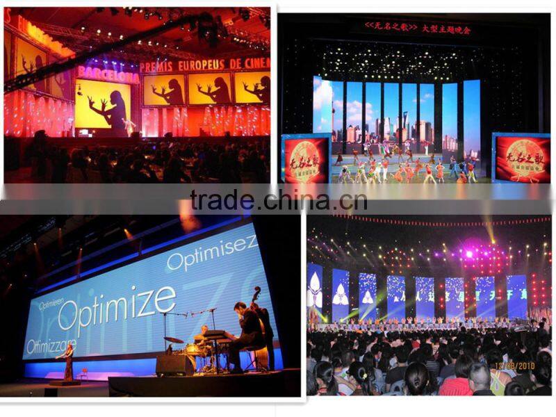 P6 Indoor fulll color led display screen for video