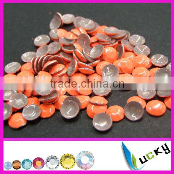 hot fix rhinestuds neon lime hotfix octagon neon lime