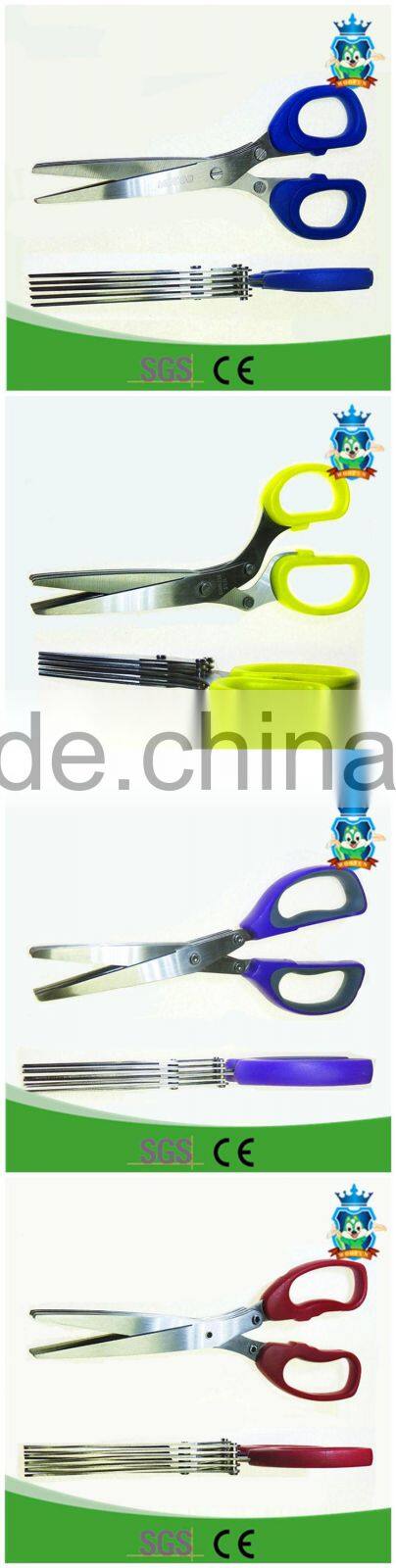 Multi layer kichen use food grade kitchen scissors