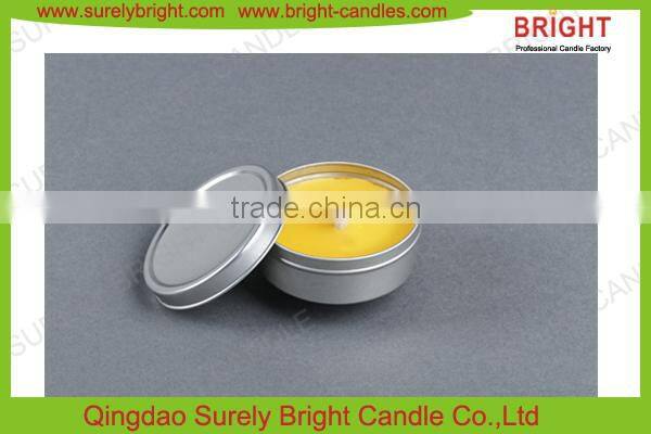 2016 New Year Gift Aroma Wax Tin Candle Manufacturer