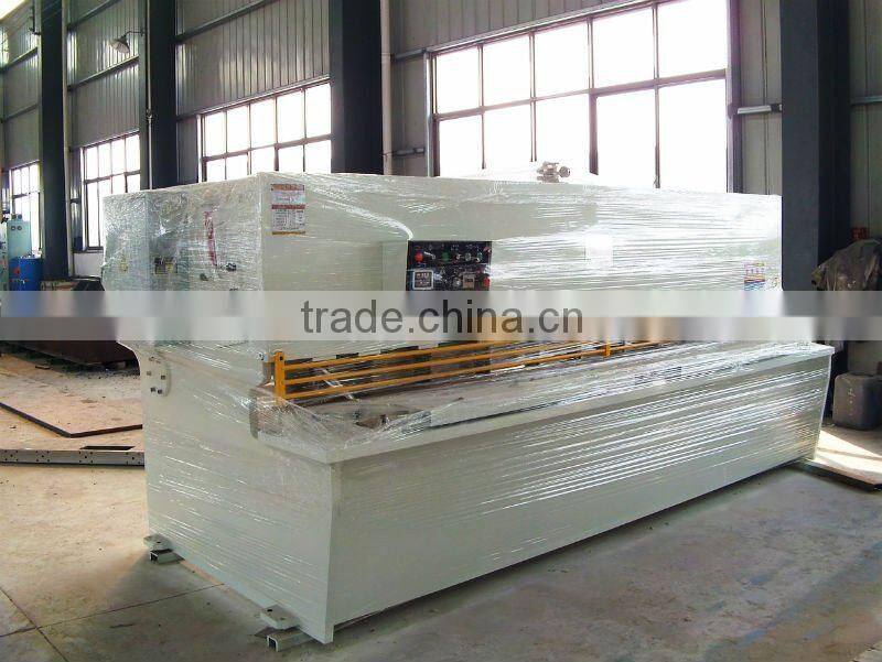 In stock QC12K hydraulic shearing machine, sheet metal cutting machine