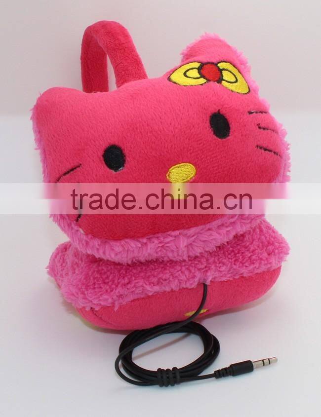 Animal cute Headphone for Winter high quality headphones earphone for girls