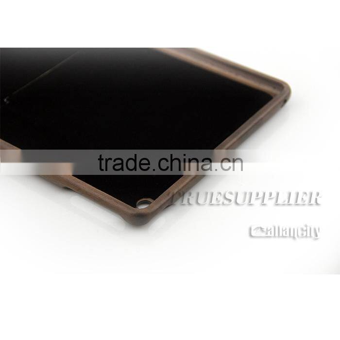 Hotselling wooden design case for ipad mini have 7 years professional technology at luxury housing for iphone trade