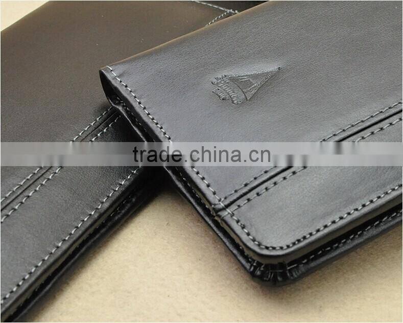 Top quality personality leather passport holder with Multi-function pocket