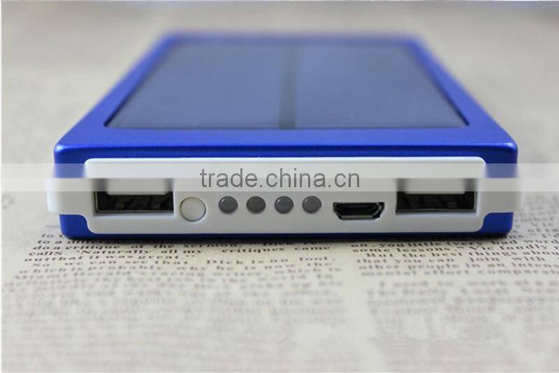 solar charger 10000mah solar power bank case