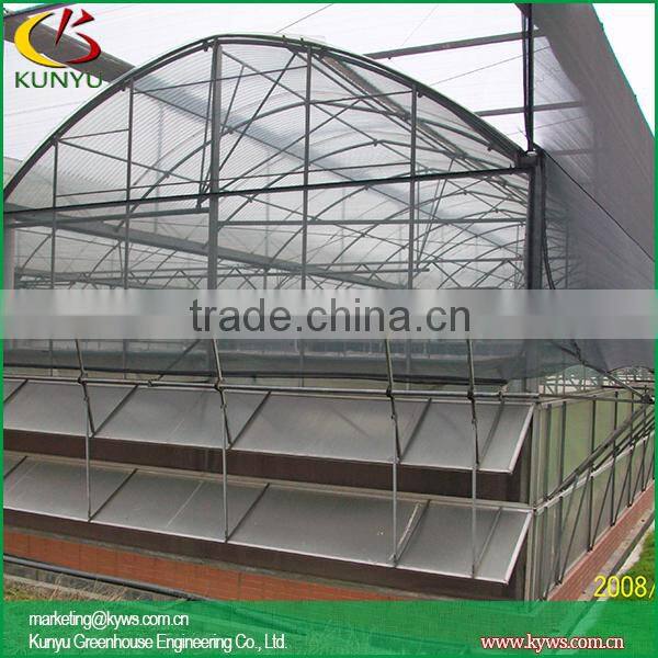 Arch roof type PC greenhouse greenhouses kits walk in greenhouse