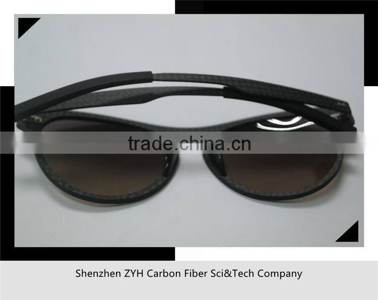 2016 new style fashion Custom colourful carbon fiber frame wooden design optics reading glasses