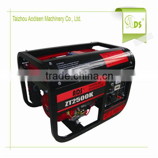 portable CE 6.5hp gasoline generator set