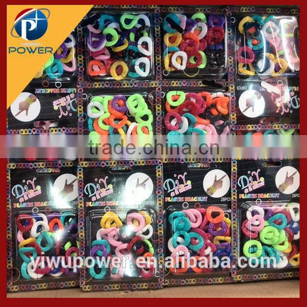 New DiY loom bands plastic bracelet