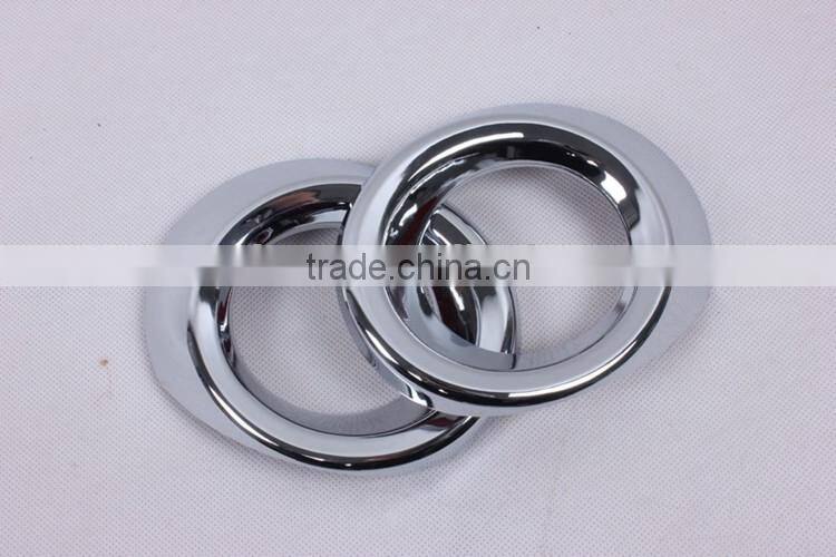 Front Fog Light Lamp Cover 2 Pcs ABS Chrome For Mazda Axela 2014-2015 Mazda 3 Accessories