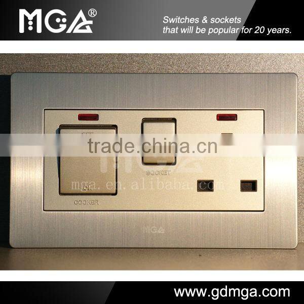 kitchen socket / switched socket / wall socket and switches
