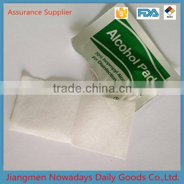 Wholesale 70% isopropyl alcohol cleaning swab