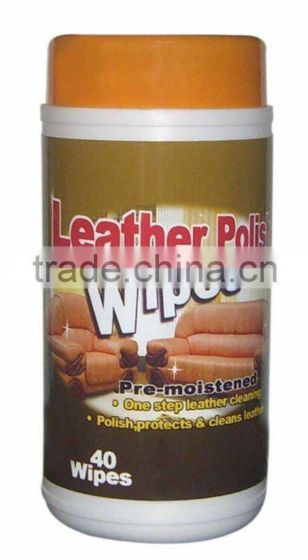 CE certification,individually wrapped leather wipes