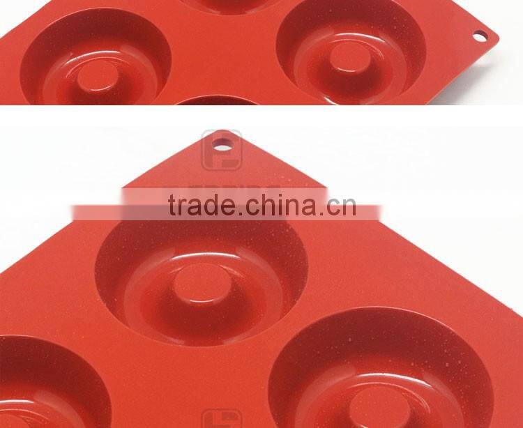 6 Cavity Silicone Bundt Cake Pan, Muffin, Cupcake, Brownie Mold