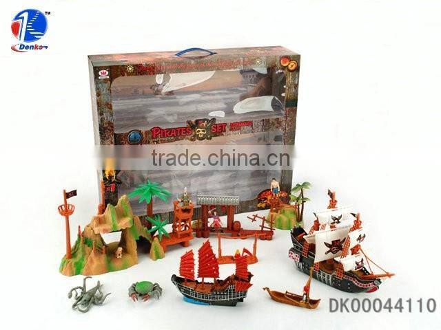 Pirate Ship Toy Pirate Set