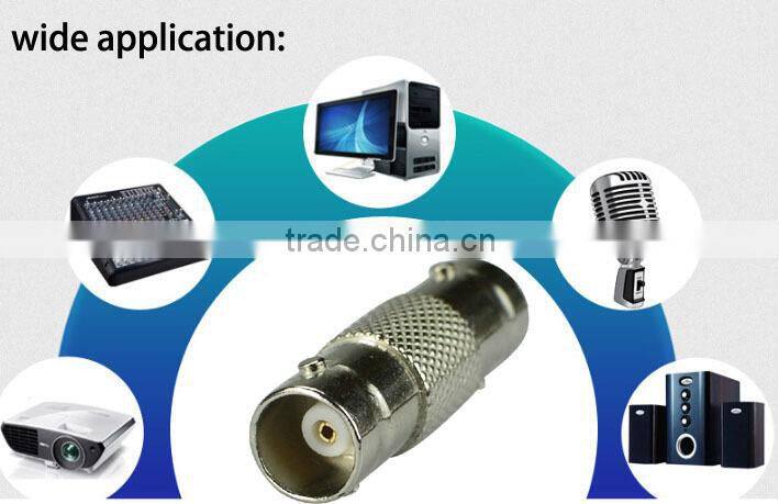 BNC female to Female CCTV connector for RG59 RG6