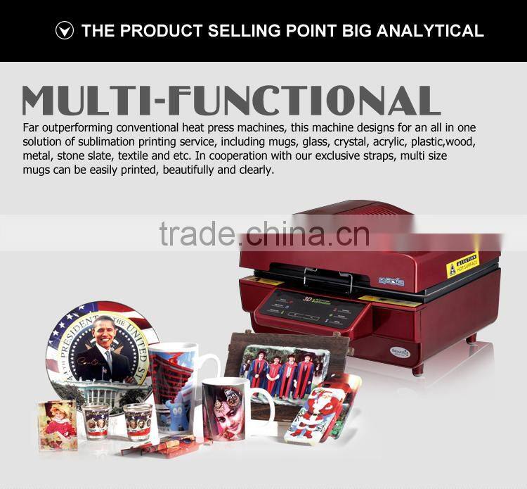Penny press 3D sublimation vacuum press machine for sale ST-3042