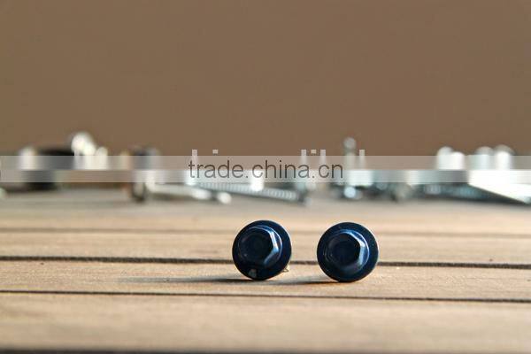 Hex Washer Head Self Drilling Screws with Color Painted roofing screw