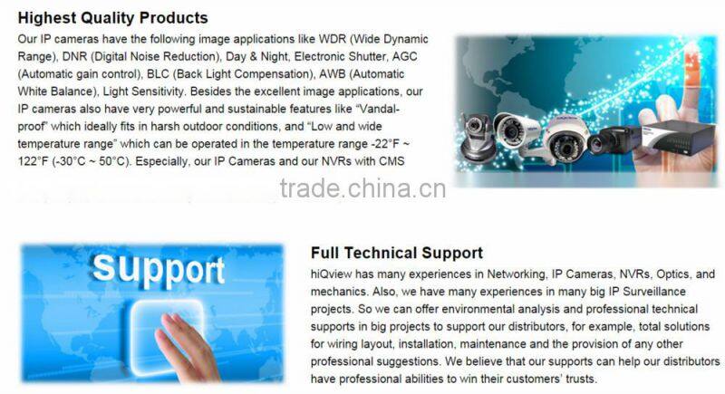 HIQ-5484 4-Megapixel Outdoor Vandal Proof Dome IP Camera