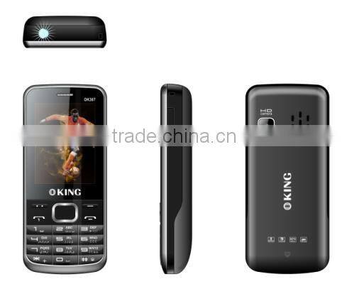 OK368 Feature Mobile with Dual SIM, Build-in BT/FM Mobile Phone