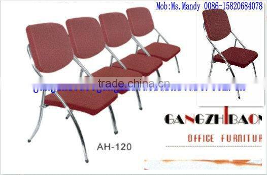 fashion fabric folding waiting room chair with four legs AH-120