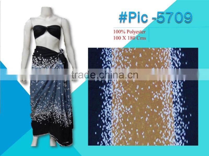 Fancy polyester prints scarf 2016-2017