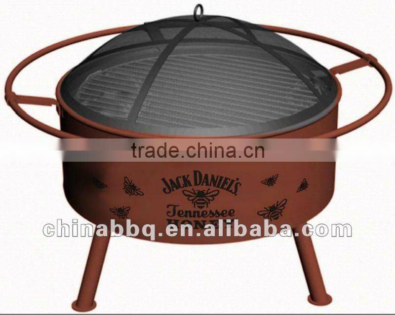round charcoal grill,cast iron charcoal grill, safty heater