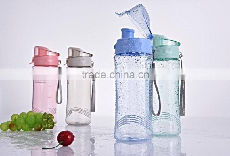 most popular promotional cheap colorful green water bottle