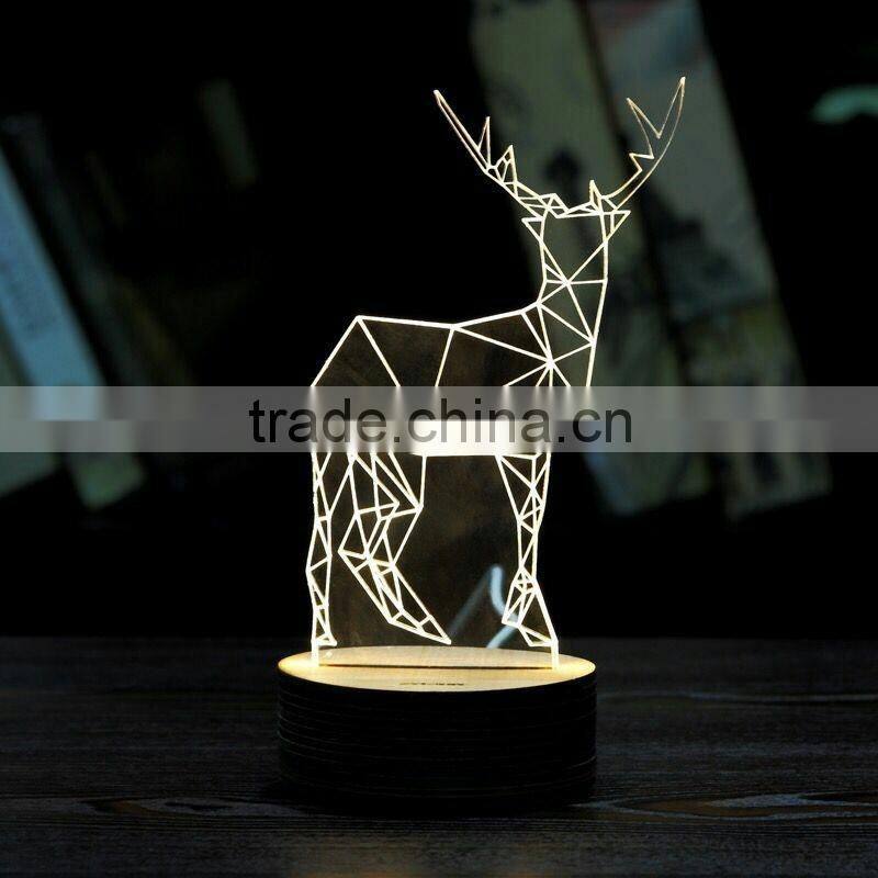 new hot sale decorate christmas led gift