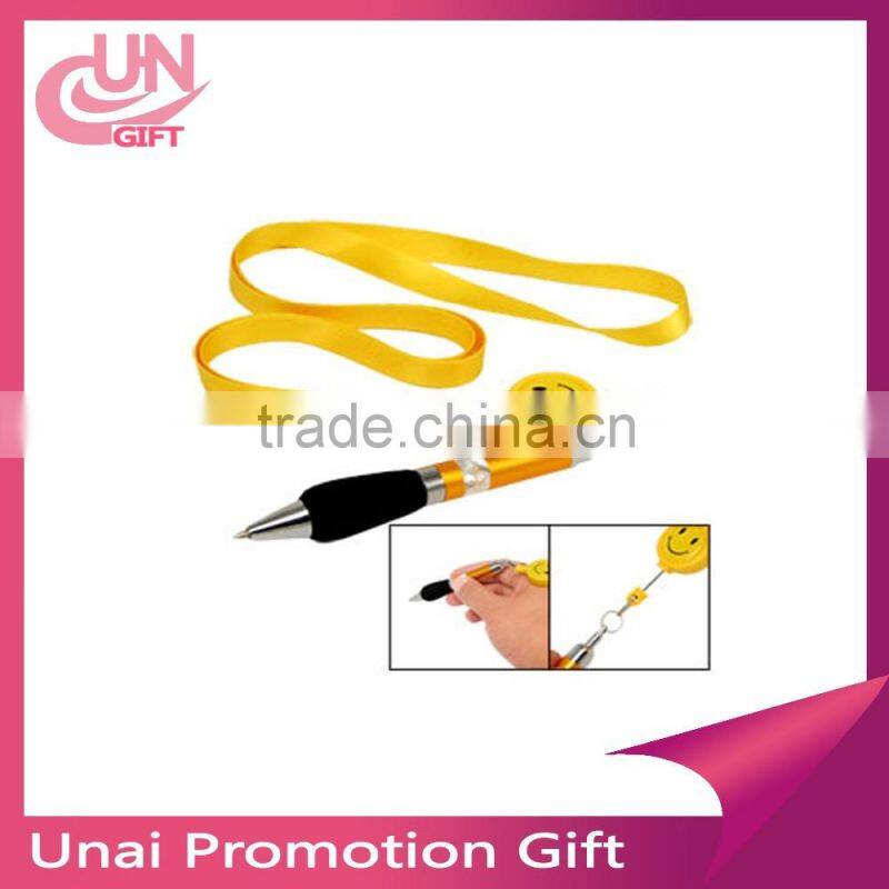 Promotional Pens Lanyard, Customized Logo Printings Comes in Various Sizes