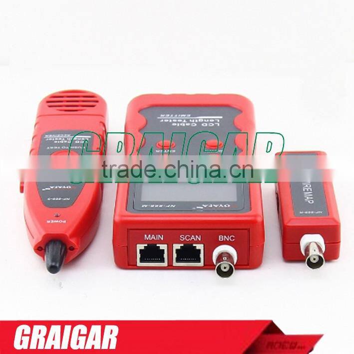 Multi-function Cable length Tester NOYAFA NF-868 Wire Tracker Cable ScannerBreakpoint Tester FOR RJ45/RJ11/BNC/USB