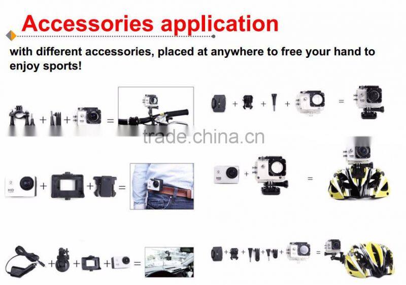 EKEN H9R 170 Degree Wide Angle 4K Ultra HD WiFi Action Camera Sport Cam 2.0 inch Screen with 2.4G Remote Controller